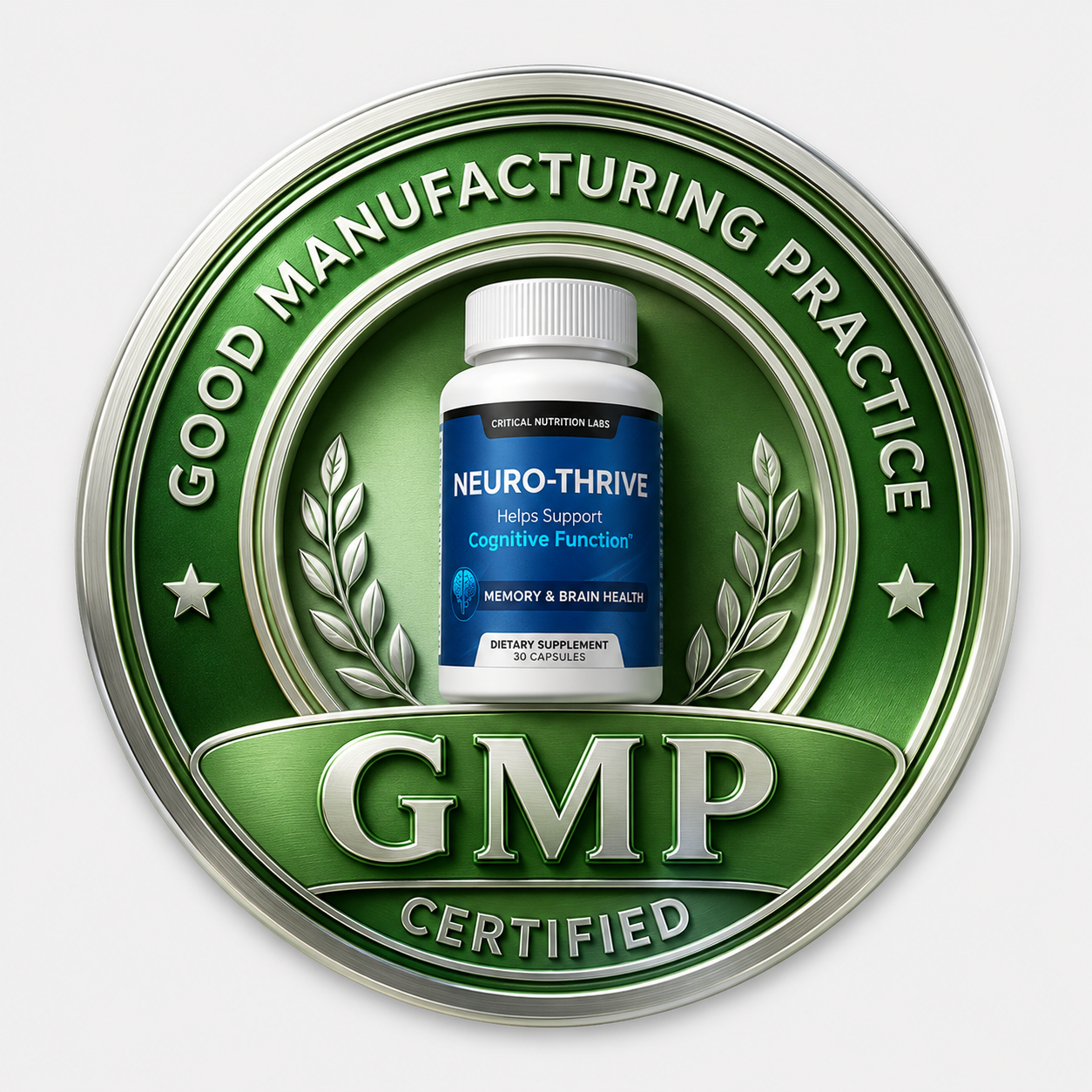 Neurothrive GMP quality reference