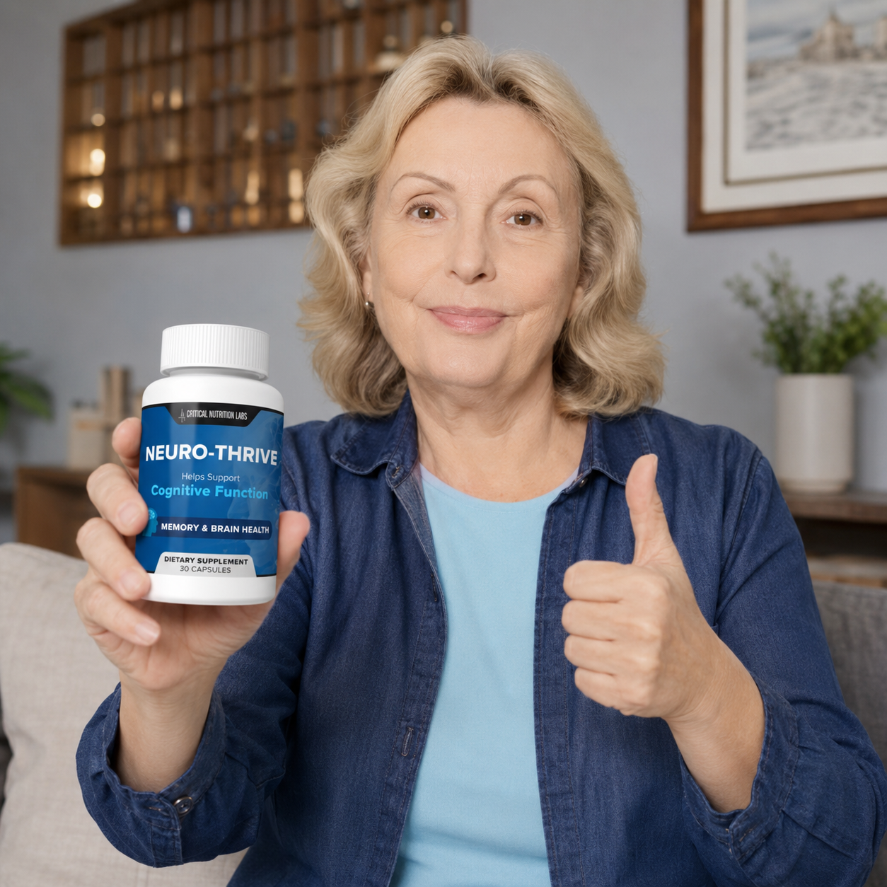 Neurothrive customer review by Joan H.